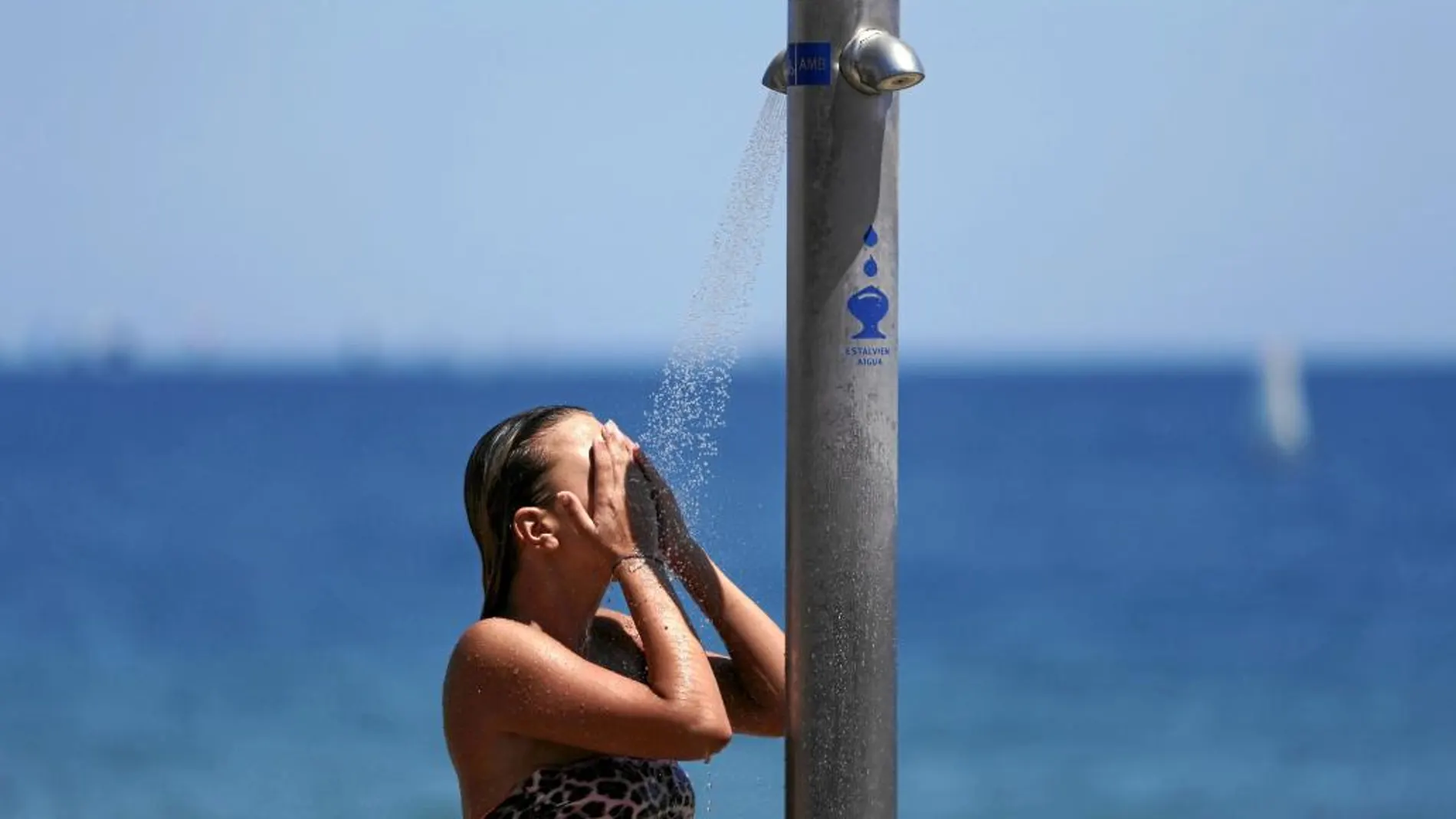 En la costa catalana se vivió una gran sensación de bochorno con temperaturas por encima de los 34 grados