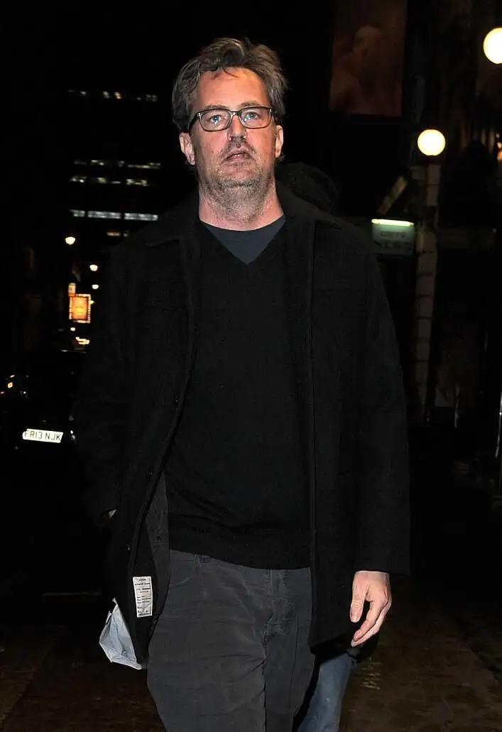 El actor Matthew Perry