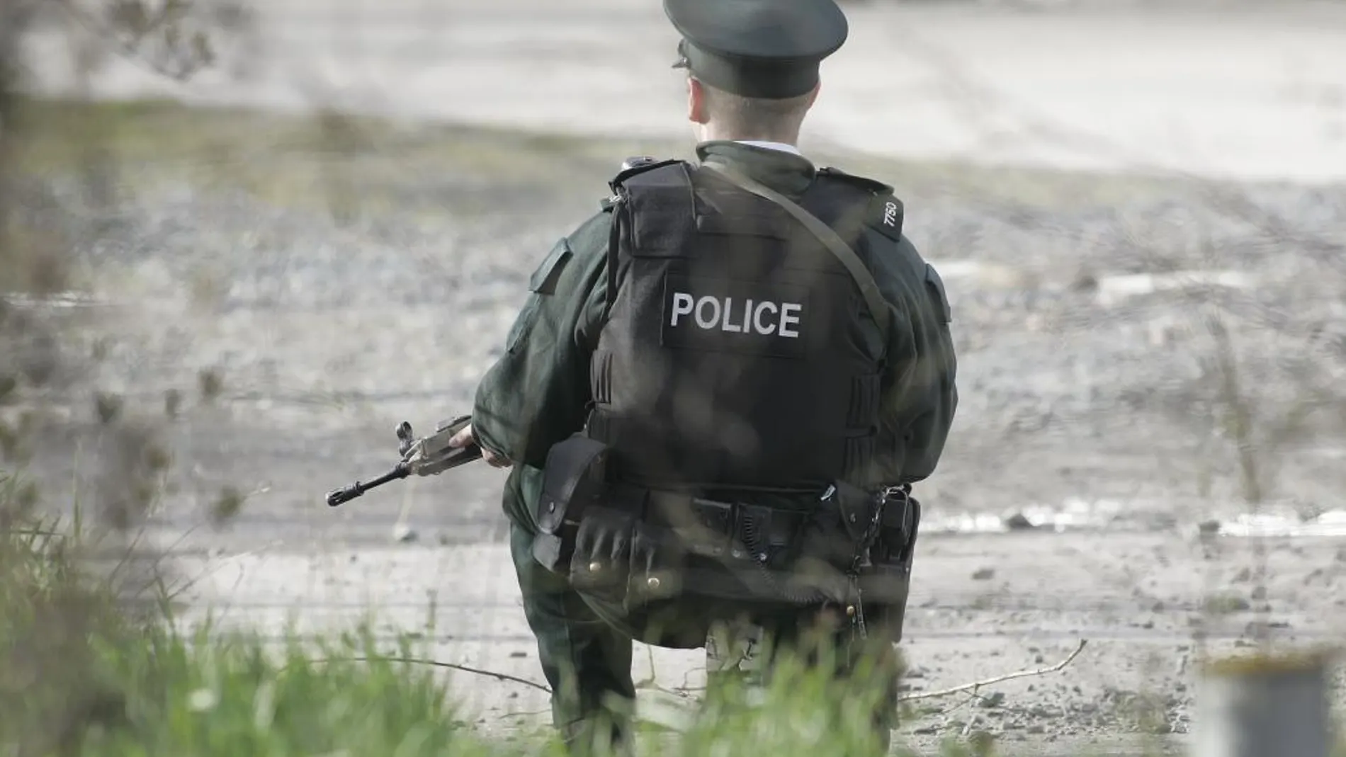 Un agente de la policía del Ulster (PSNI), en una imagen de archivo