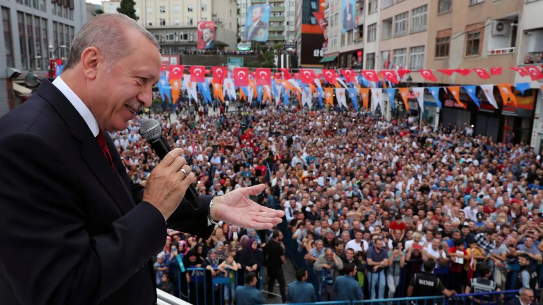 El presidente de Turquía, Recep Tayyip Erdogan. Foto: AP