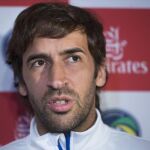 Raúl, con la equipación del Cosmos, en una imagen de marzo de 2005