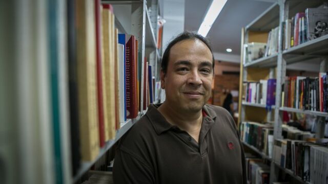 El escritor venezolano Méndez Guédez