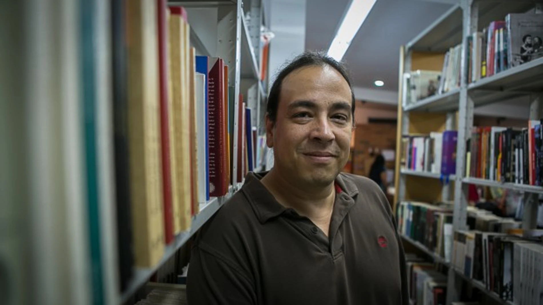 El escritor venezolano Méndez Guédez
