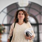 La consejera de Hacienda, María Jesús Montero