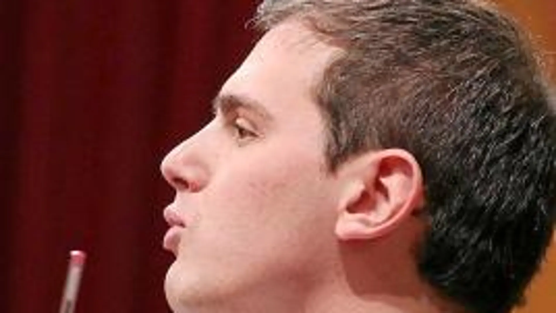 Albert Rivera, ayer en el Parlament