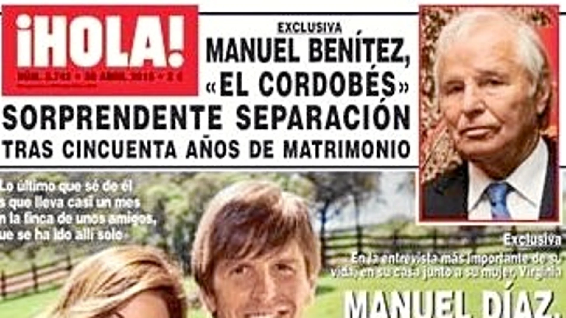 Manuel Díaz es hijo de «El Cordobés», según el ADN