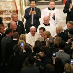 El Papa Francisco en la catedral de San Patricio