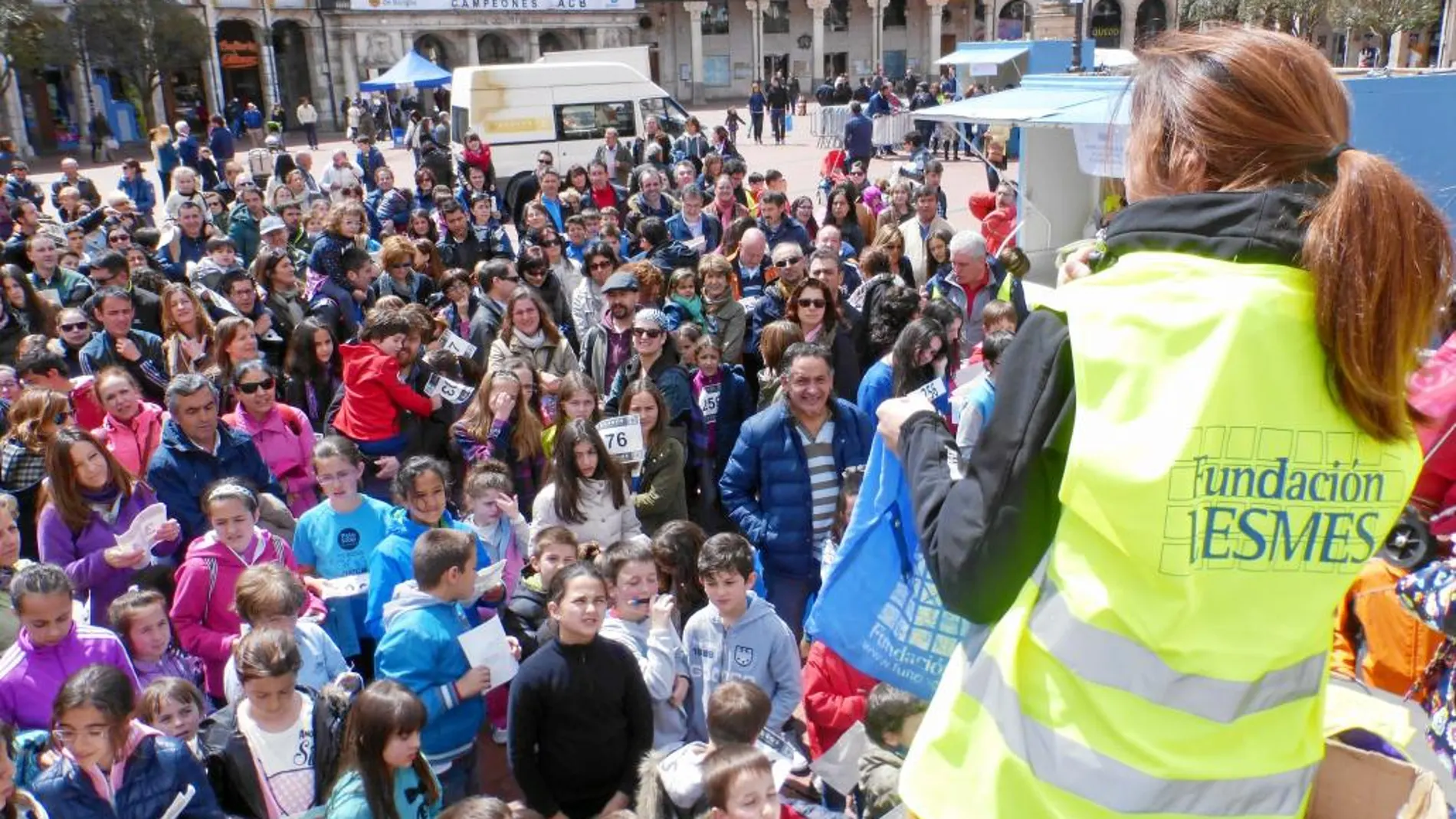 La Fundación organizó la semana pasada su tradicional Recorrido Solidario de Orientación Urbana por las calles de Burgos para sensibilizar y recaudar fondos
