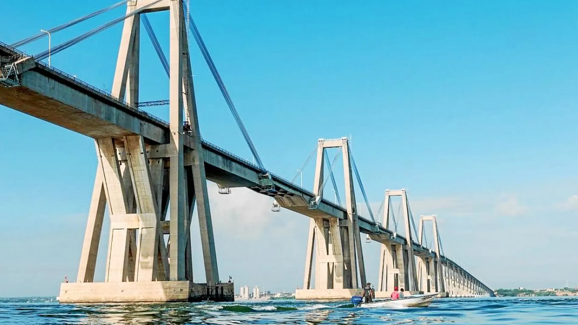 Otros puente del arquitecto Riccardo Morandi en Maracaibo