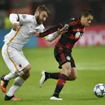  4-4. El Leverkusen y el Roma empatan en un partido loco