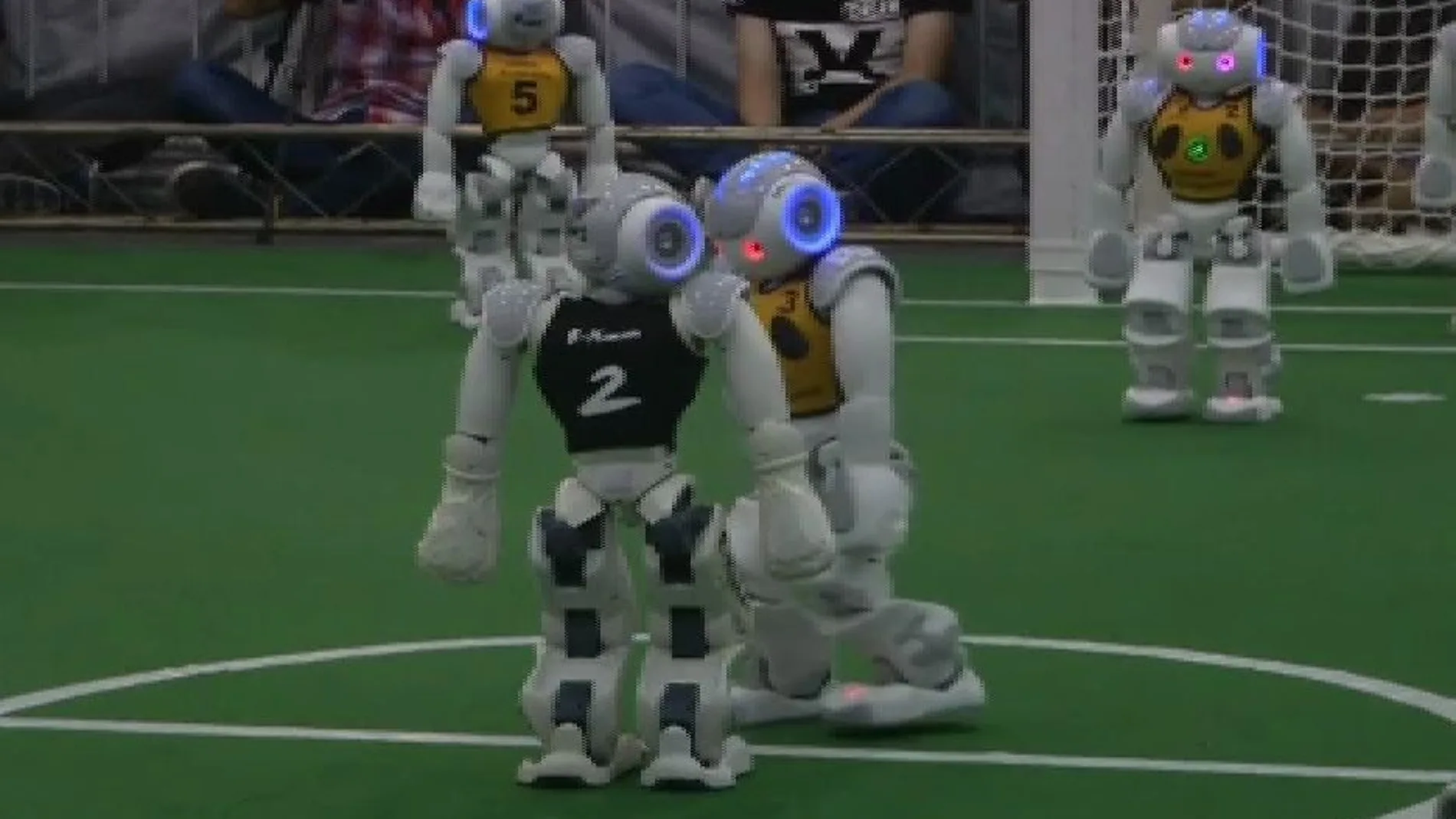 Unos robots son los nuevos campeones del mundo de fútbol