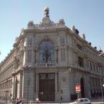 Fachada del Banco de España