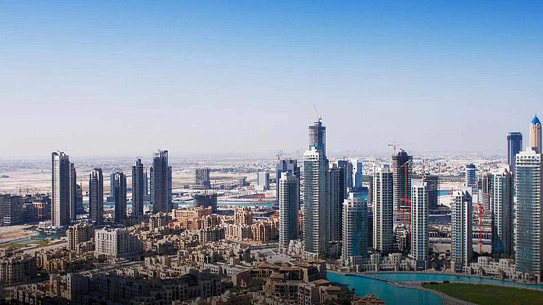 Vistas de la ciudad de Dubai