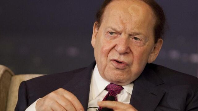 El multimillonario Sheldon G. Adelson, presidente y consejero delegado de Las Vegas Sands Corp