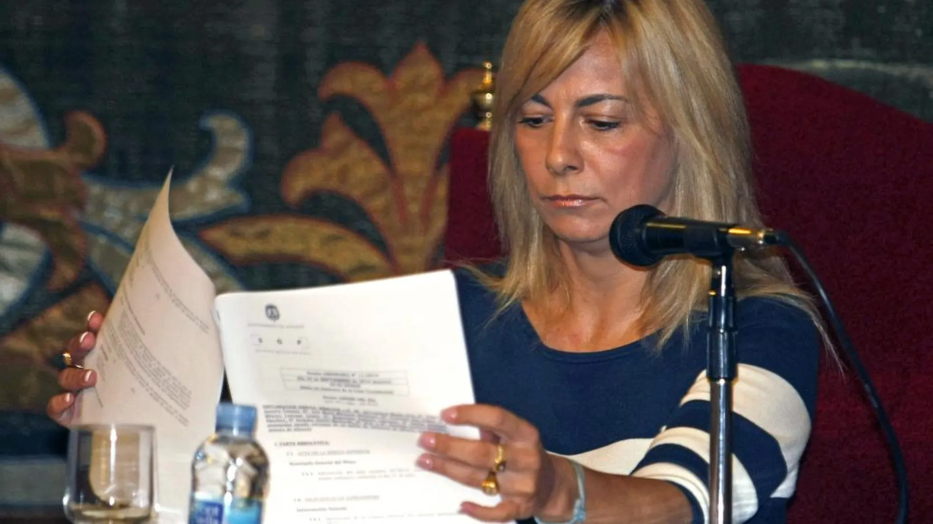 La ex alcaldesa de Alicante, Sonia Castedo