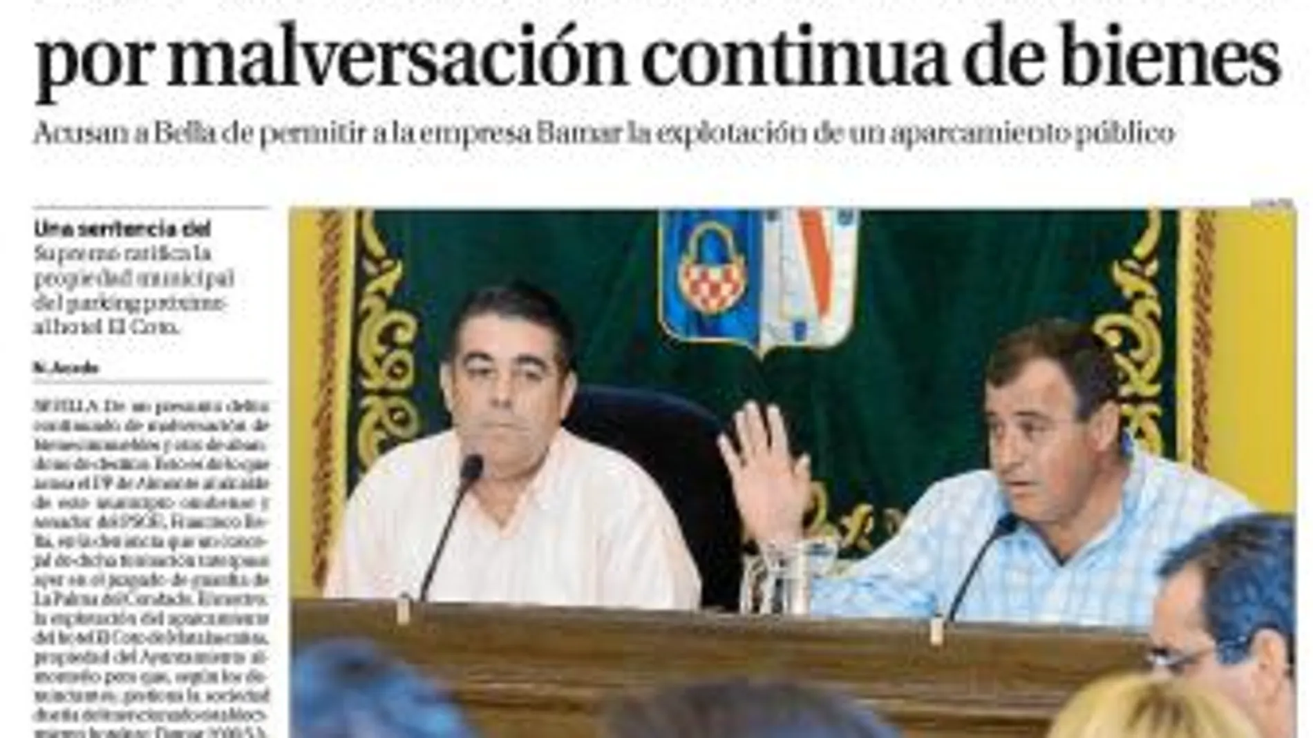 El Ayuntamiento de Almonte expedienta ahora a Bamar 2000