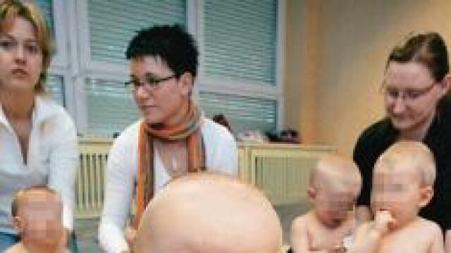 España tiene una tasa baja de menores de 3 años que van a la guardería