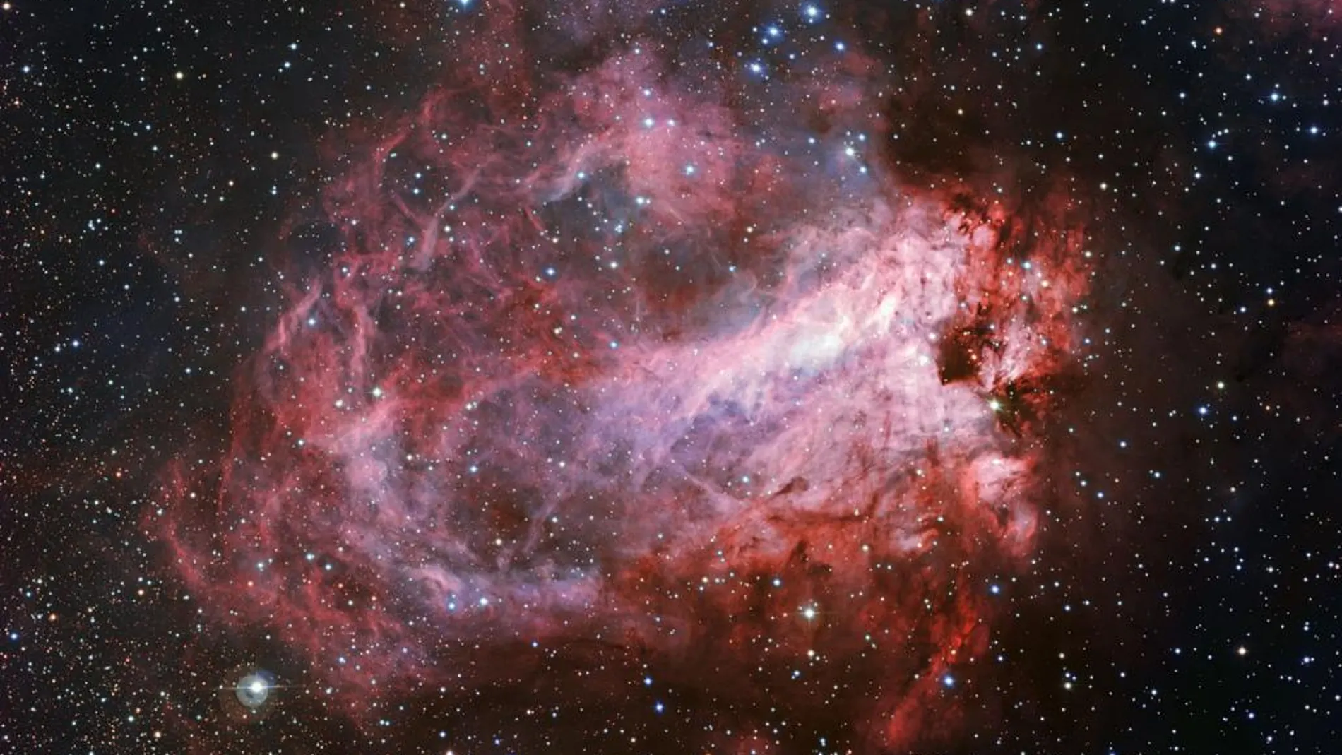 La región de formación estelar Messier 17
