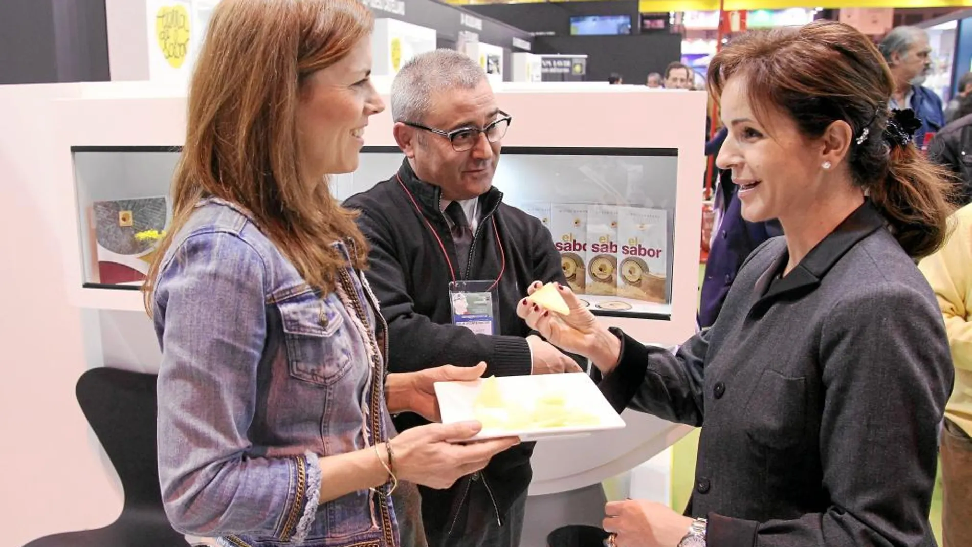 Silvia Clemente en el Salón del Gourmets, en el que hoy volverá a representar a Castilla y León en la inauguración