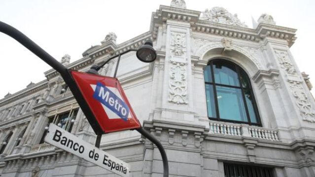 Fachada del Banco de España