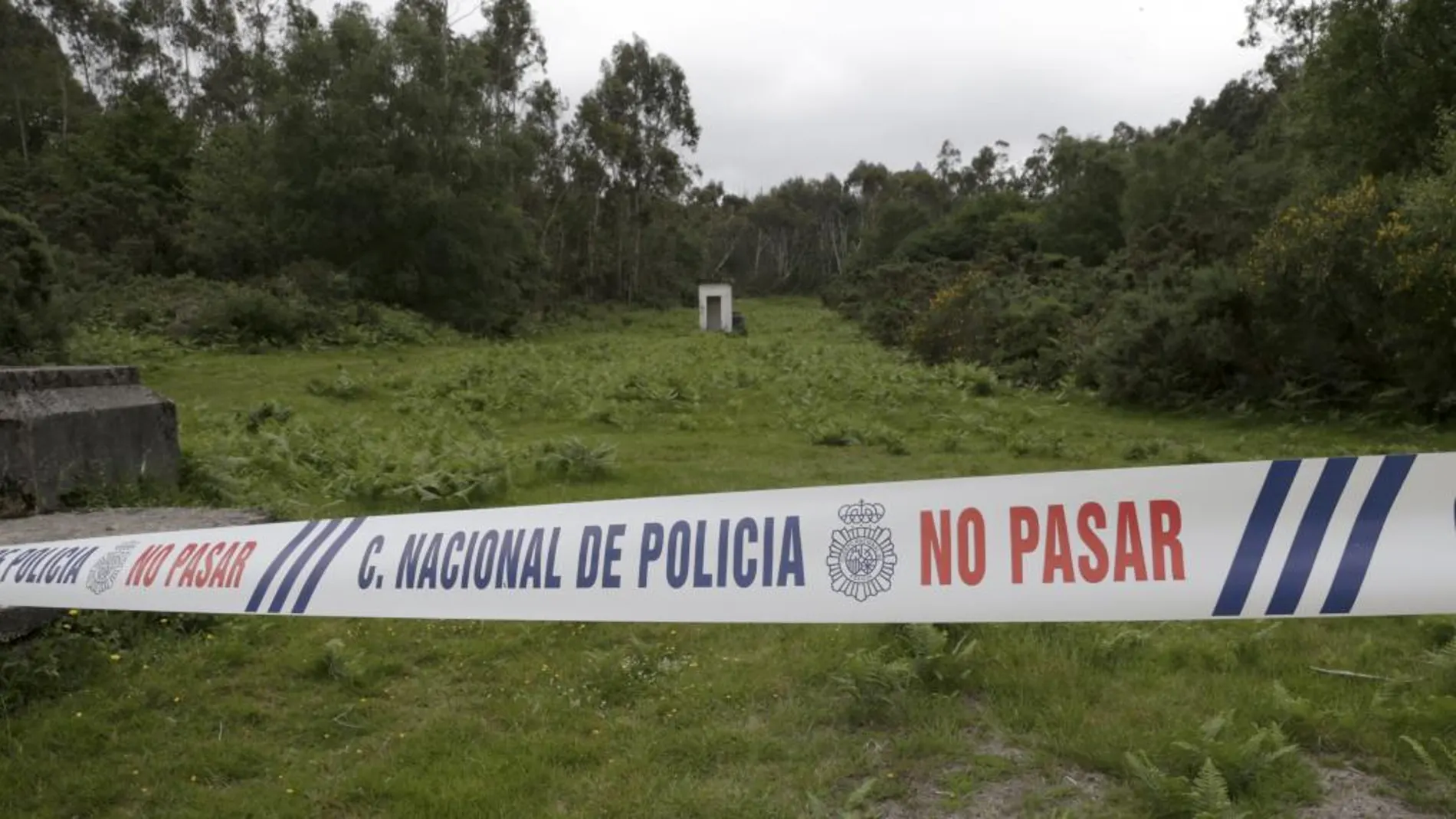Lugar cercano al sitio donde la Policía Nacional ha hallado el cadáver de la mujer desaparecida desde la noche del miércoles.