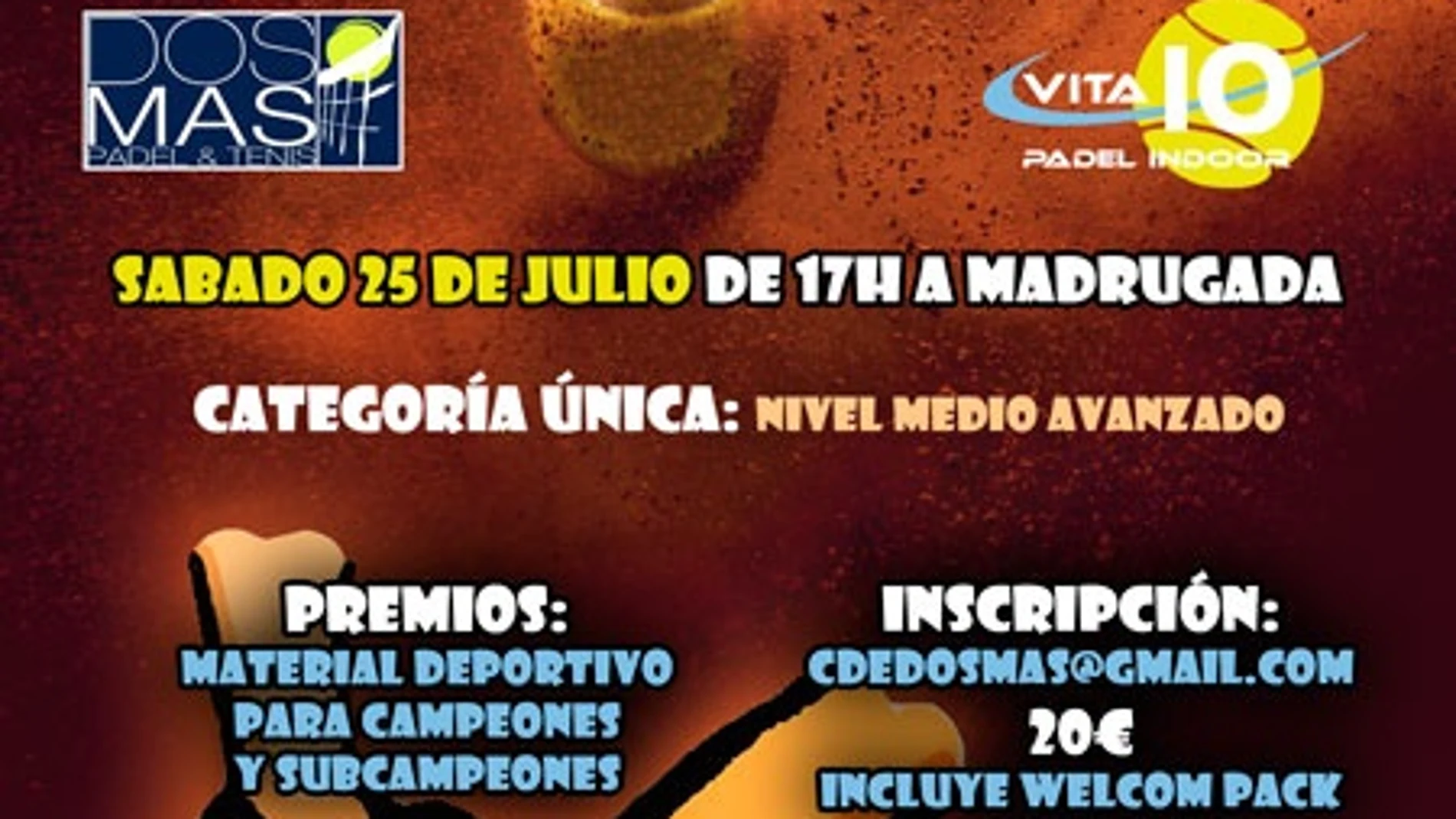 Cartel del torneo
