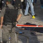 El palestino muerto en la puerta de Damasco, en la Ciudad Vieja de Jerusalén