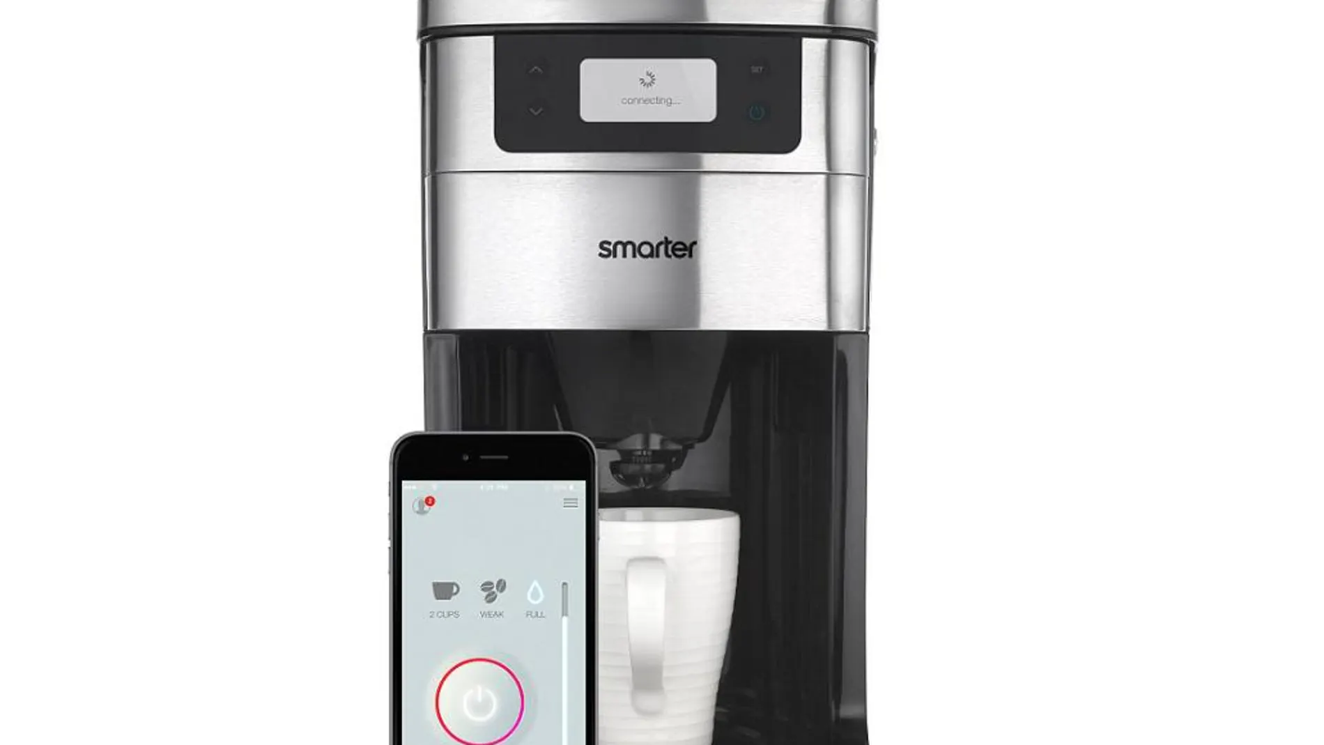 La cafetera que va con móvil y app