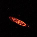 La galaxia Andrómeda, en una imagen de la NASA