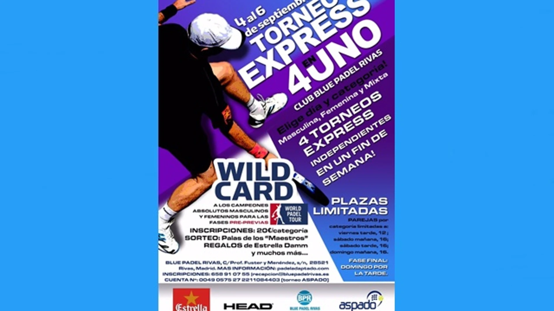 Cartel del torneo