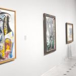 La sala 16 del Museo Picasso donde se puede ver los cuadros adquiridos en préstamo