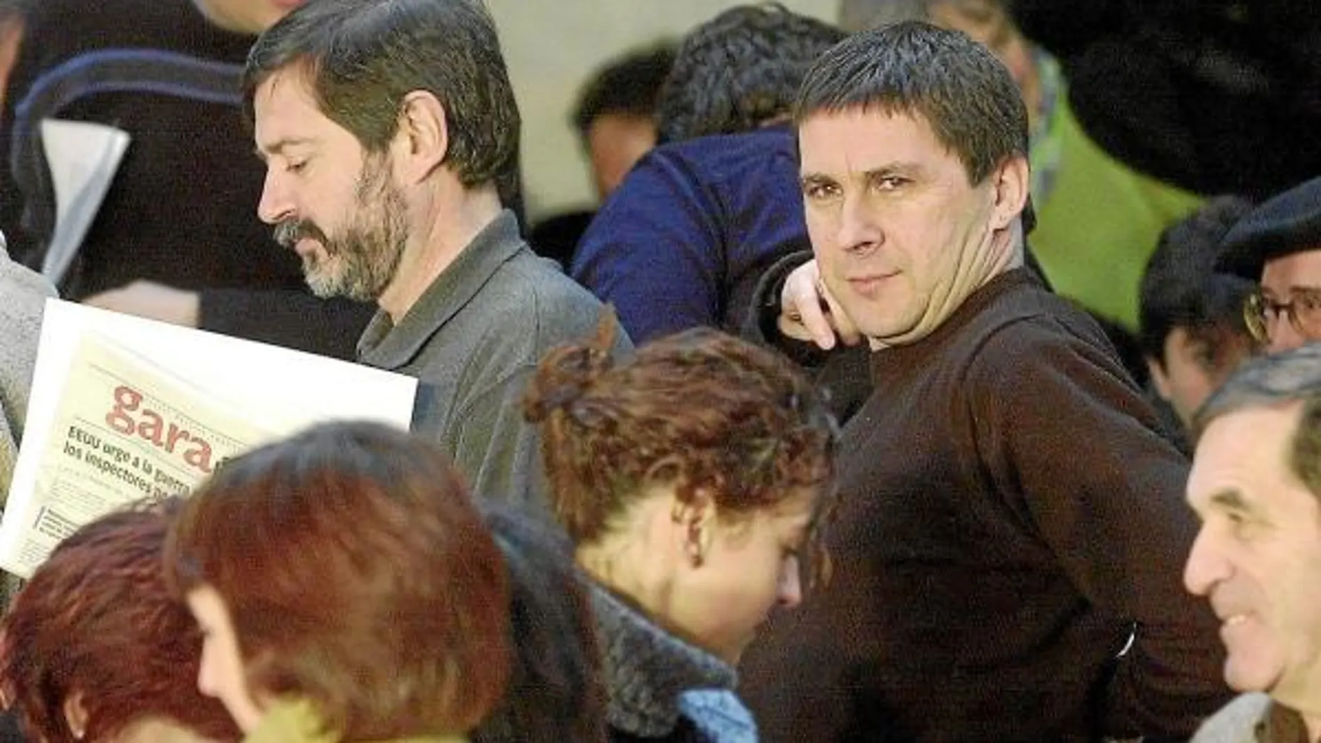 Otegi y Usabiaga, que han coincidido en muchos actos, formaban la «dirección» de la «izquierda abertzale» en 2009