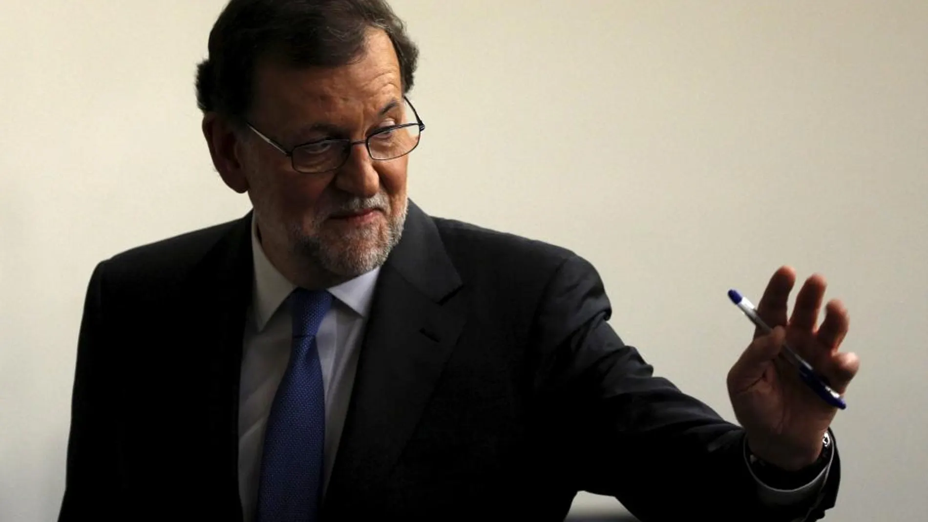 El presidente del Gobierno en funciones, Mariano Rajoy,