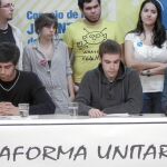Imagen de una comparecencia pública de varios de los integrantes del Consejo de la Juventud de España