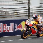 El español Marc Marquez, durante la carrera