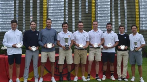 Ángel Hidalgo, entre los campeones