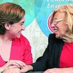 Ada Colau y Manuela Carmena