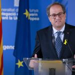 El presidente de la Generalitat de Cataluña, Quim Torra