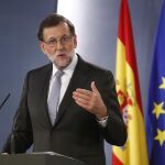 El presidente del Gobierno en funciones, Mariano Rajoy