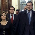 Rajoy aparca las diferencias con Zapatero y destaca su compromiso con el euro