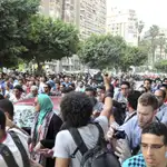  Denuncian la detención en Egipto de 35 periodistas que cubrían manifestaciones