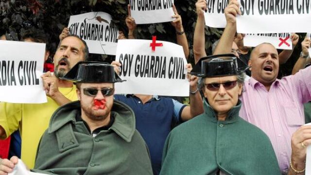 Los guardias civiles tomarán hoy la calle para expresar públicamente sus reivindicaciones