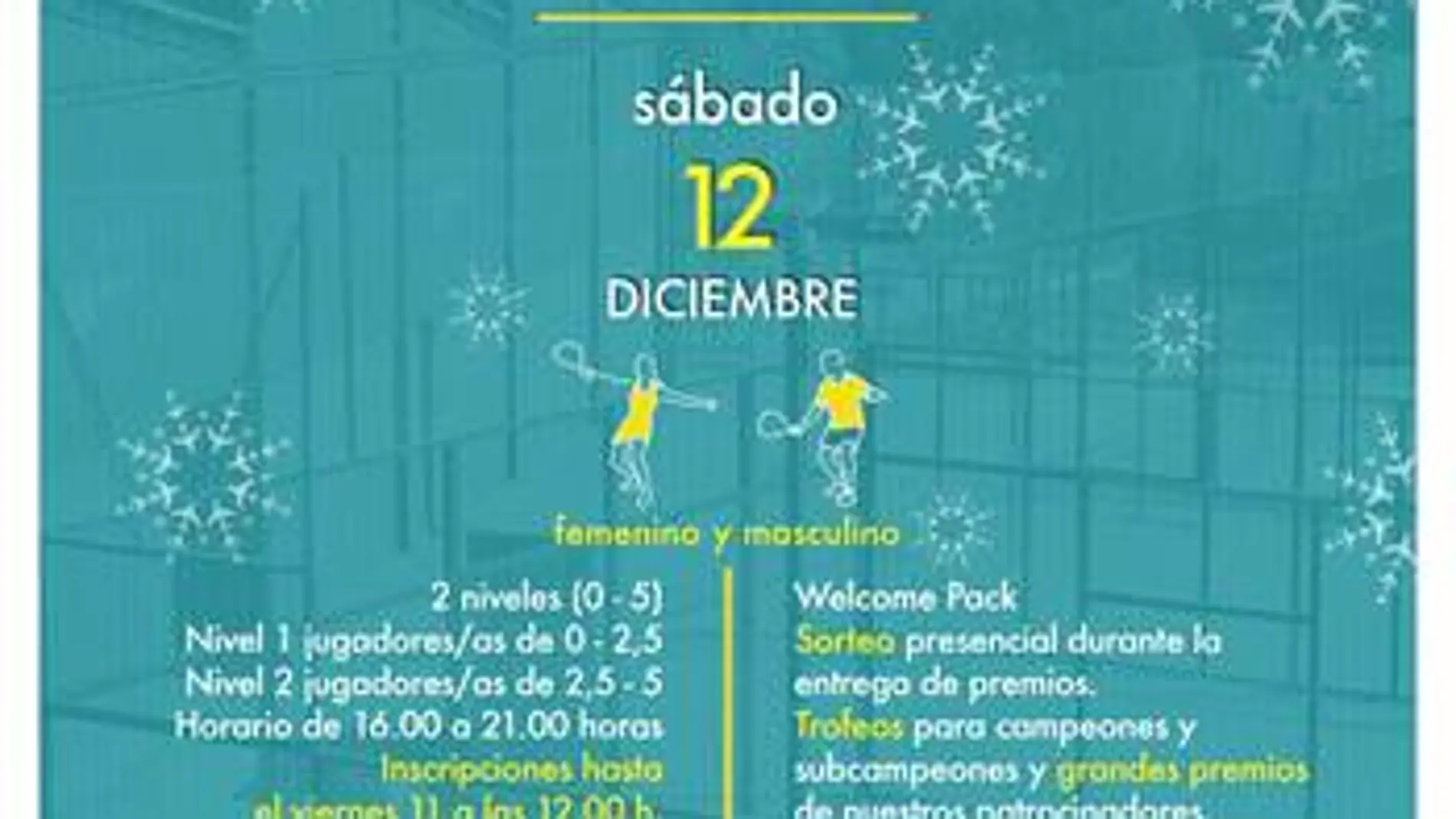 Cartel del torneo