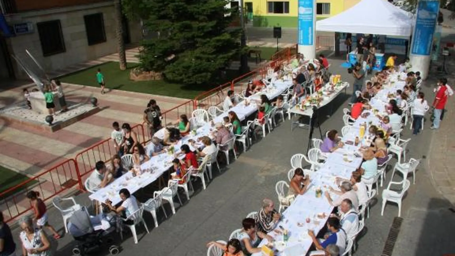 Un desayuno de Record Guinness
