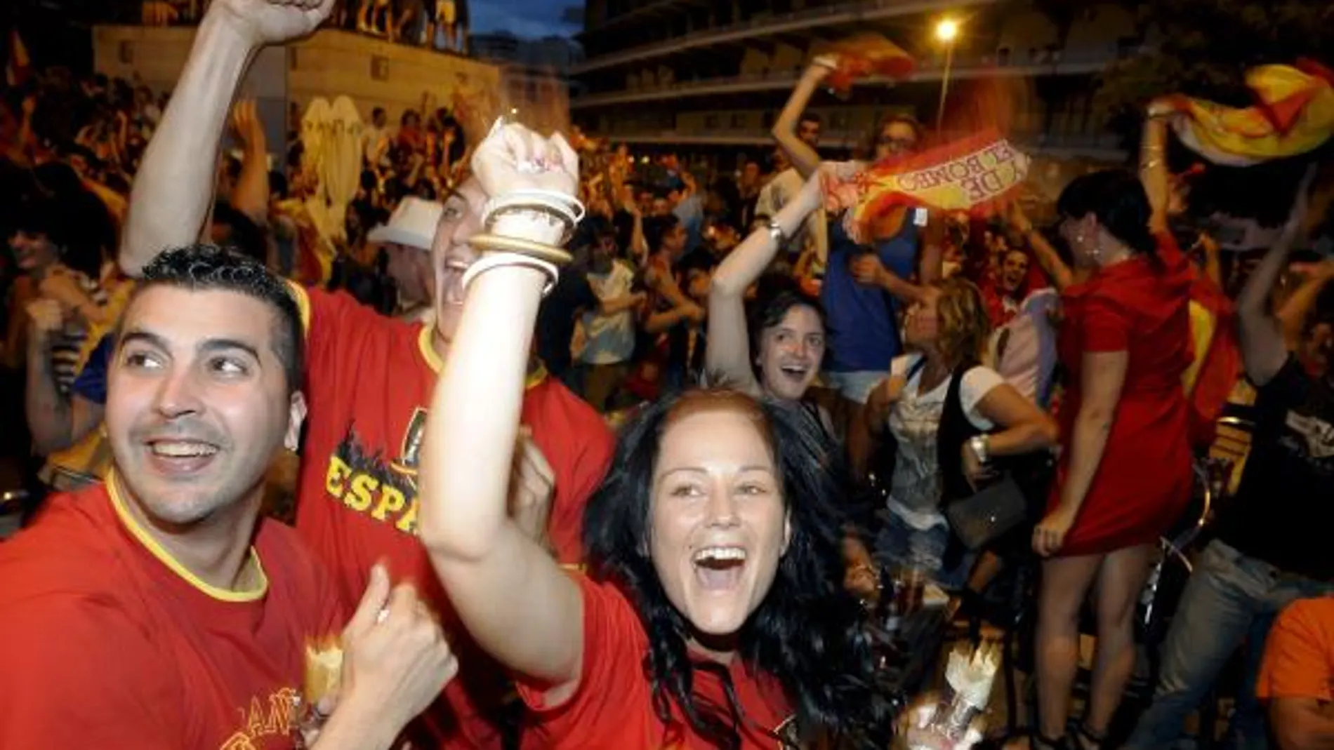 La afición ha apoyado en Sudáfrica y en todas las ciudades de España