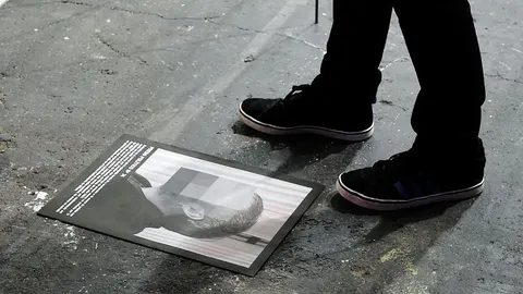 Imagen de catálogo de una de las fotografías de la obra "Presos Políticos", de Santiago Sierra/Efe