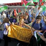 Reciente manifestación de apoyo a la independencia del Sahara
