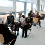 Sala de espera para consultas en el Hospital Río Hortega de Valladolid el pasado invierno