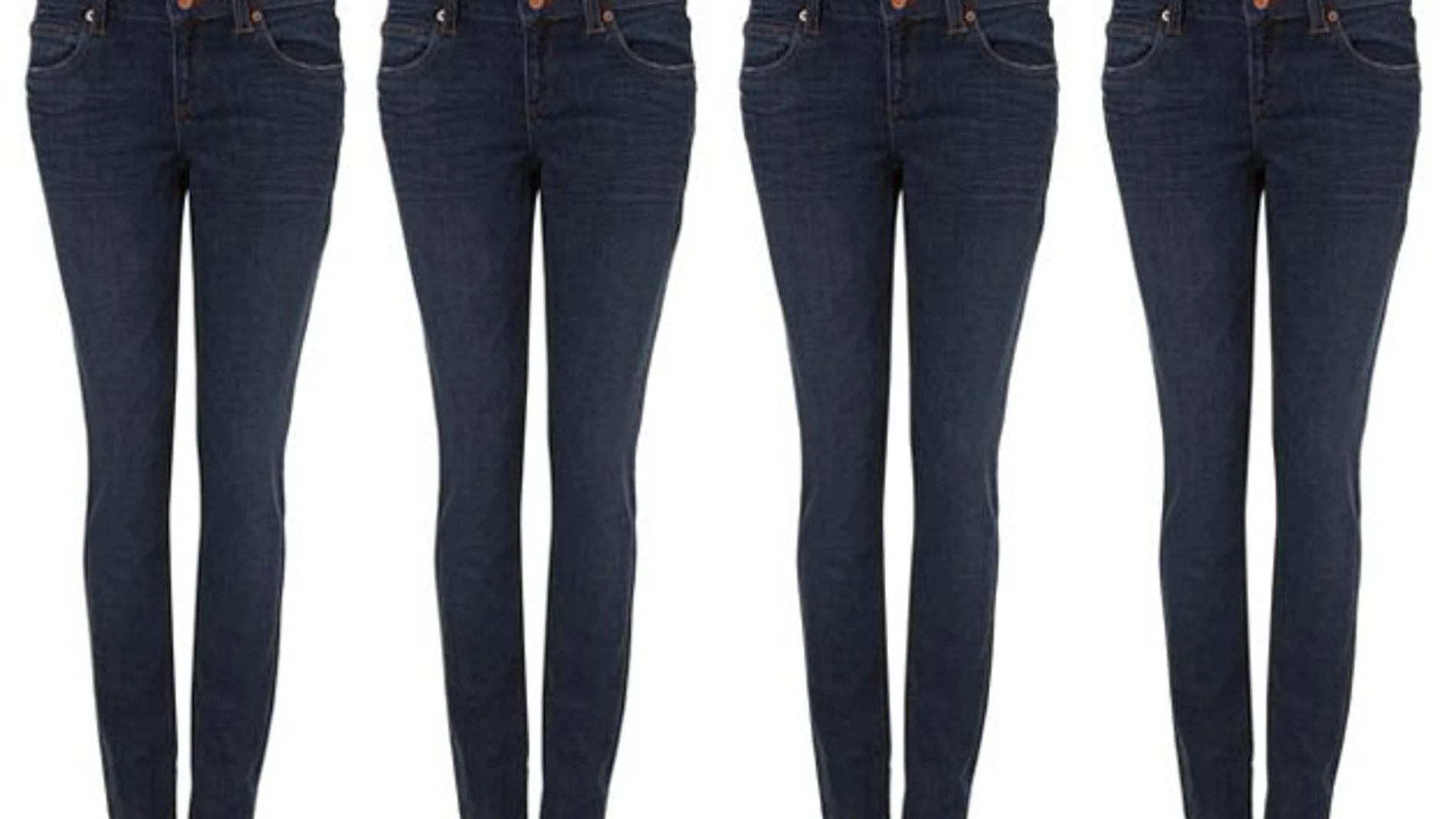 Los skinny jeans, se adaptan muy bien a la piel y estilizan la figura