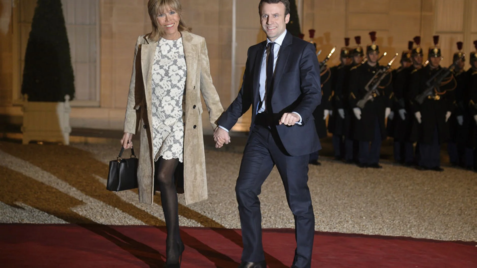 La pareja, en una imagen publicada por la revista francesa París-Match
